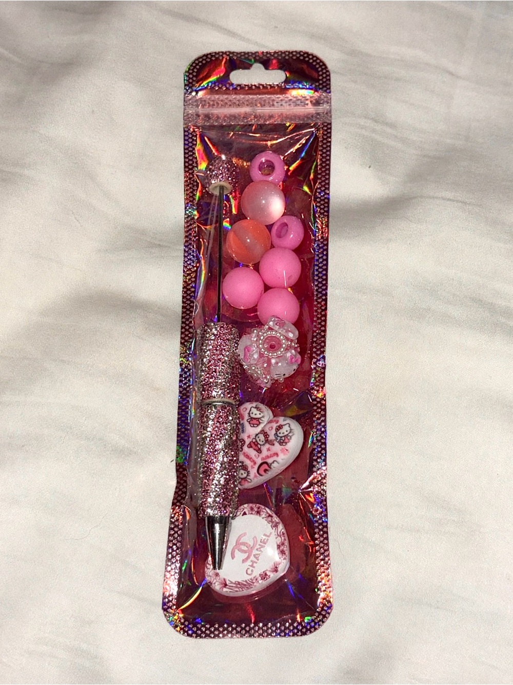 New Pink DIY Bling Pen Kit